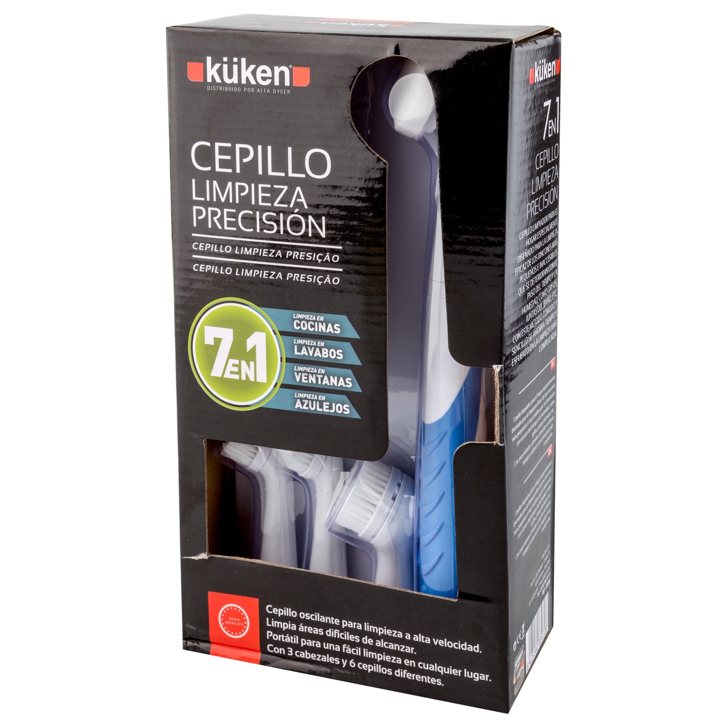 ESCOVA DE LIMPEZA MULTIFUNÇOES 7EM1