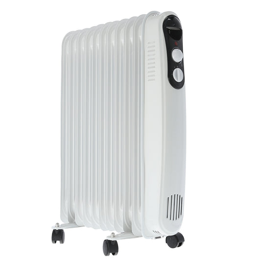 RADIADOR DE ÓLEO 2500W 11 ELEMENTOS BRANCOS