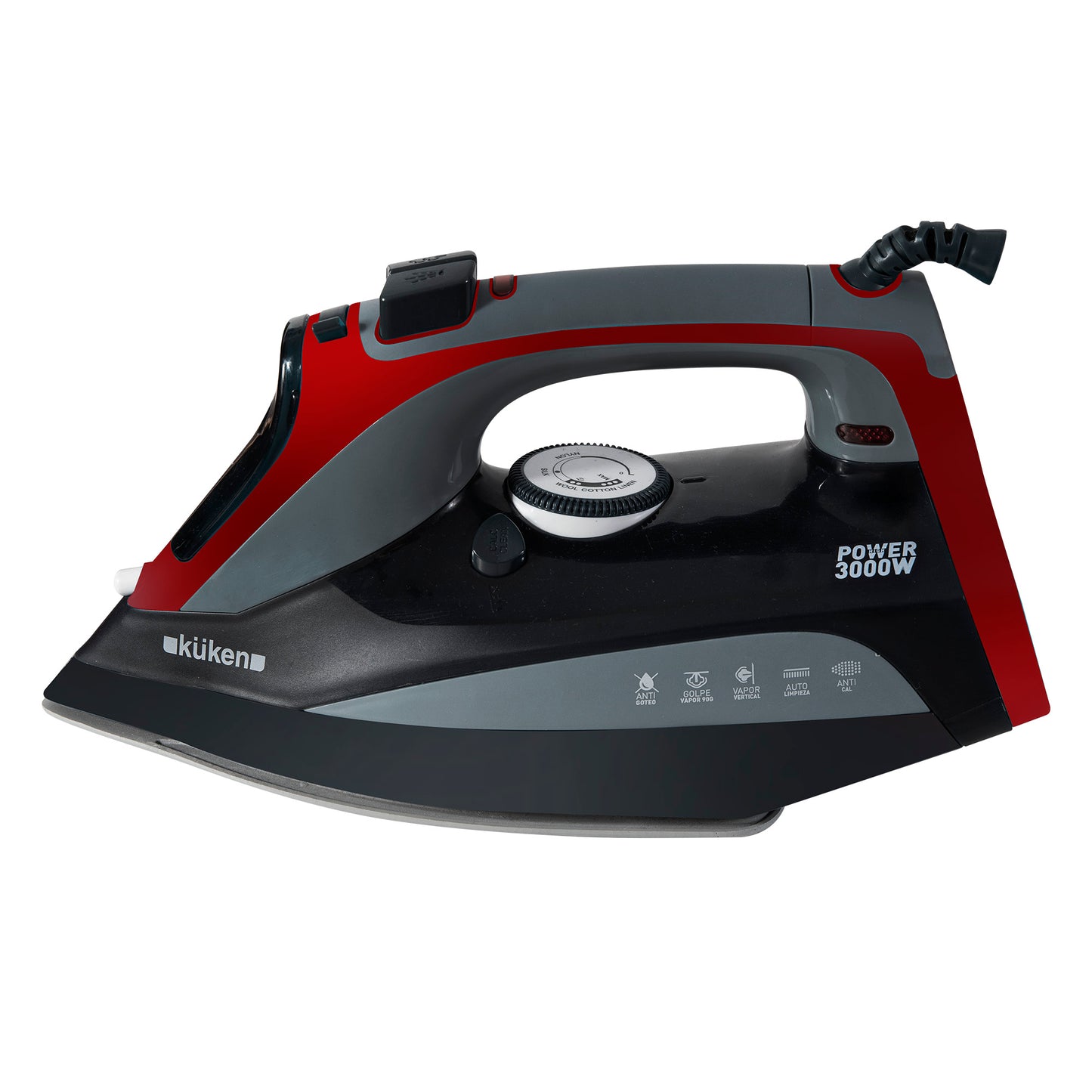 FERRO A VAPOR KÜKEN COM SOLA CERÂMICA 3000W