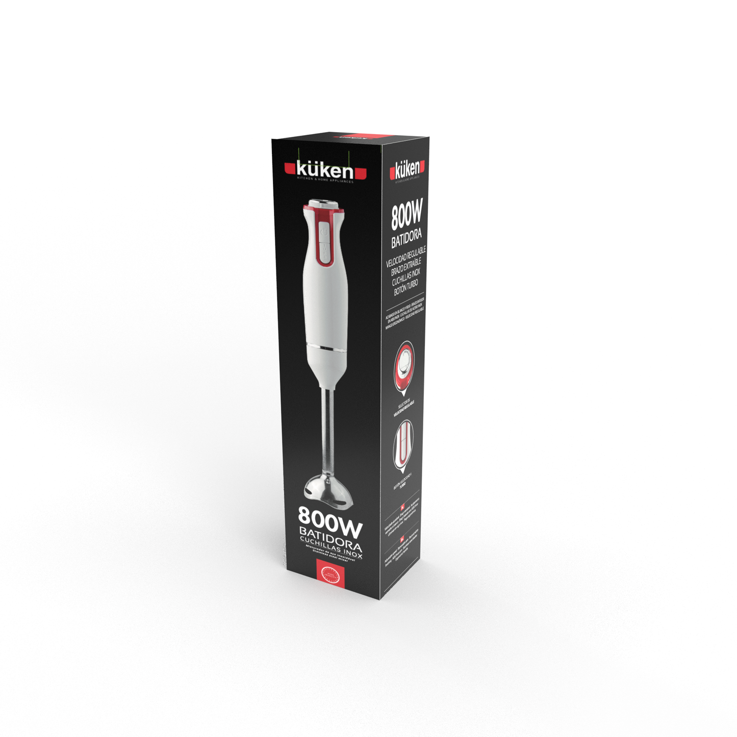 VARINHA MÁGICA DE AÇO INOX 800W KÜKEN