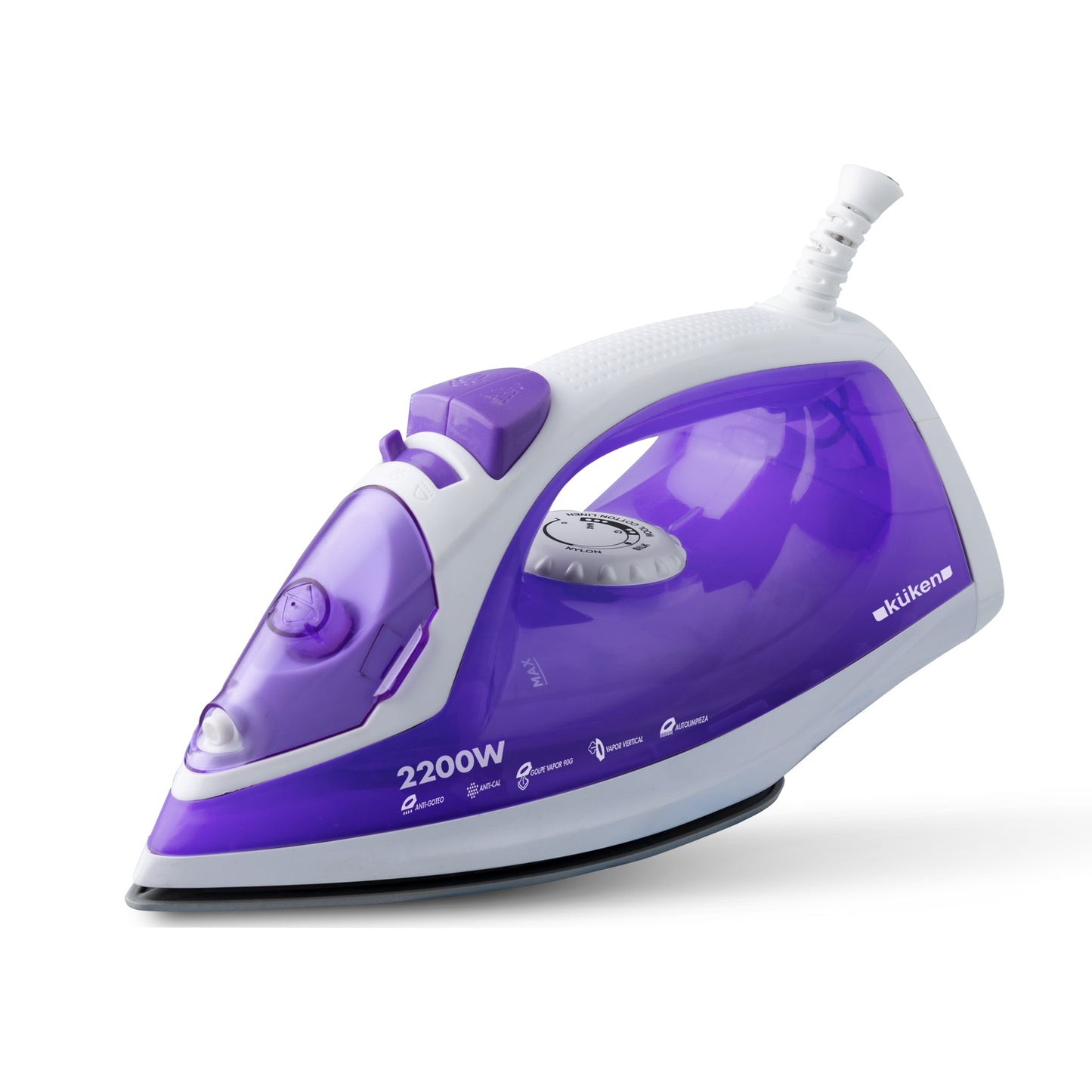 FERRO A VAPOR  KÜKEN COM SOLA CERÂMICA 2200W
