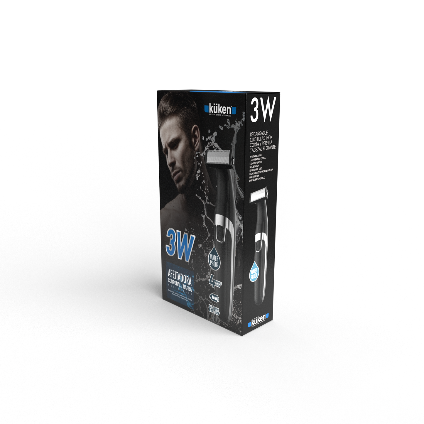 KÜKEN WATERPROOF BARBA / BODY SHAVER
