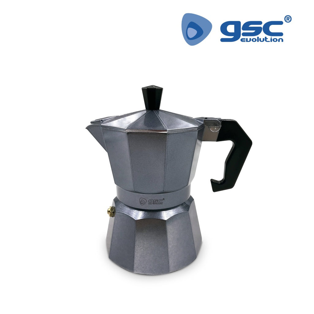 Cafetière Luwak 3 tasses Gris granit