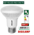 LÂMPADA LED E27 6W 400LM LUZ QUENTE 3000K 230V AC