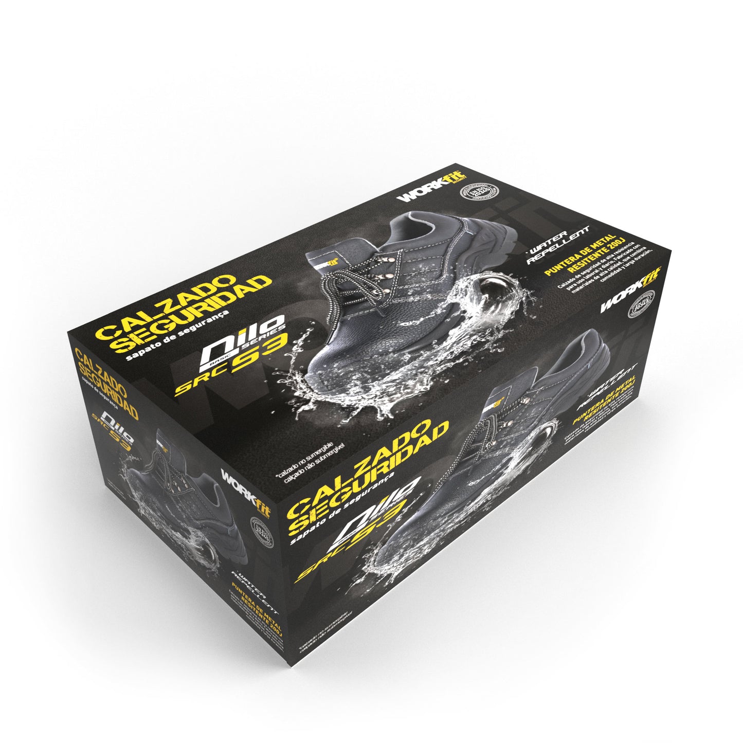 CALÇADO DE SEGURANÇA DE TRABALHO NILO BASIC S3 SRC Nº 37 - 47