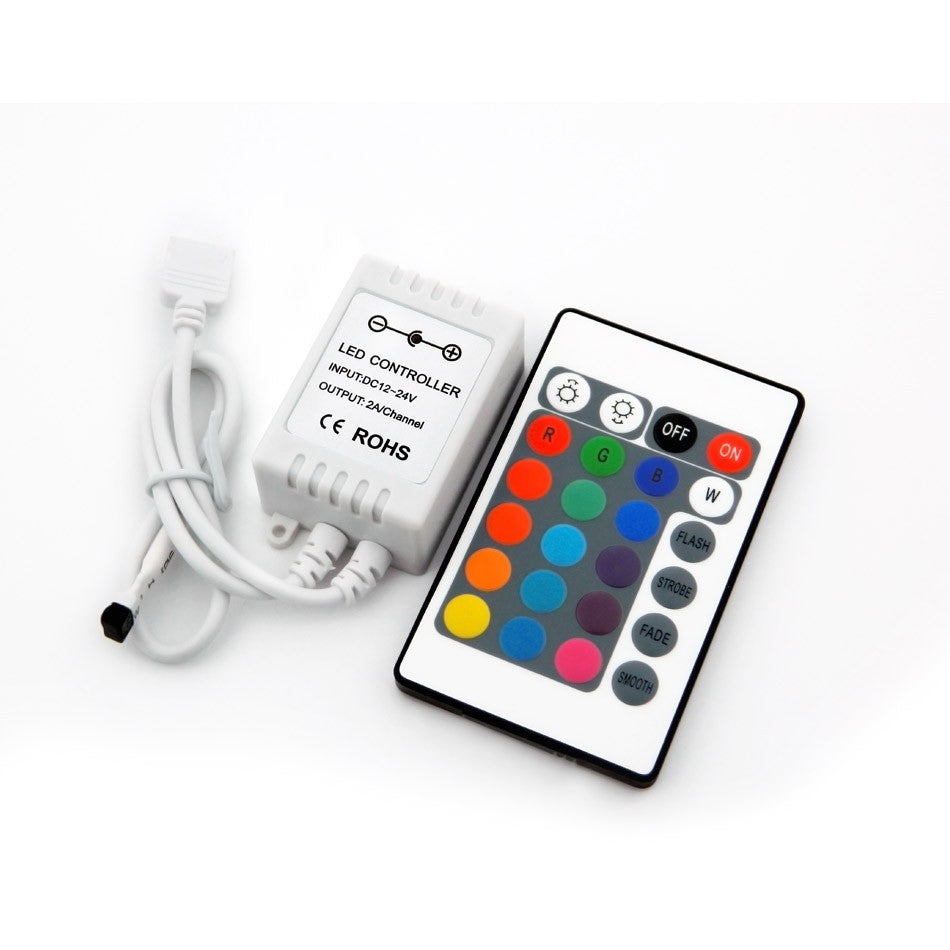 RGB Controller With IR Command 12V 144W - Max 12A