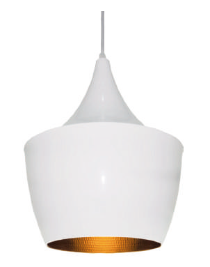 CANDEEIRO " VASO GRANDE BRANCO "