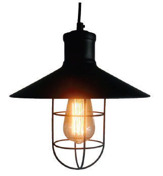 CANDEEIRO " PROTEÇÃO PRETA PEQUENA "