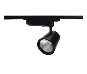 PROJECTEUR LED NOIR 35W 6000K / 4000K / 3000K POUR BAC MONOPHASÉ