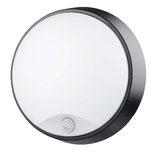 APLIQUE EXTERIOR  COM SENSOR 14W 1100LM BRANCO QUENTE 4000K 230V AC IP54