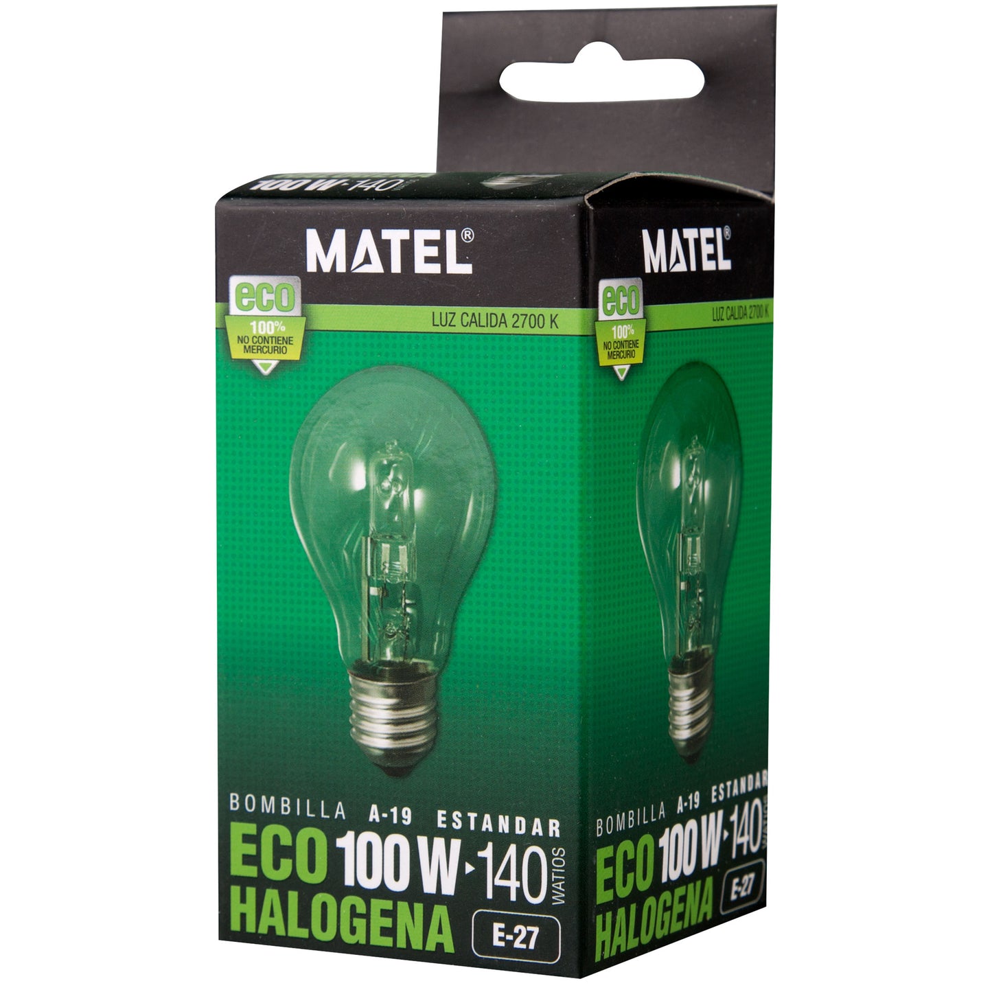 LAMPE HALOGÈNE ECO E27 28W 42W 70W 100W TRANSPARENTE 125 / 230 V AC
