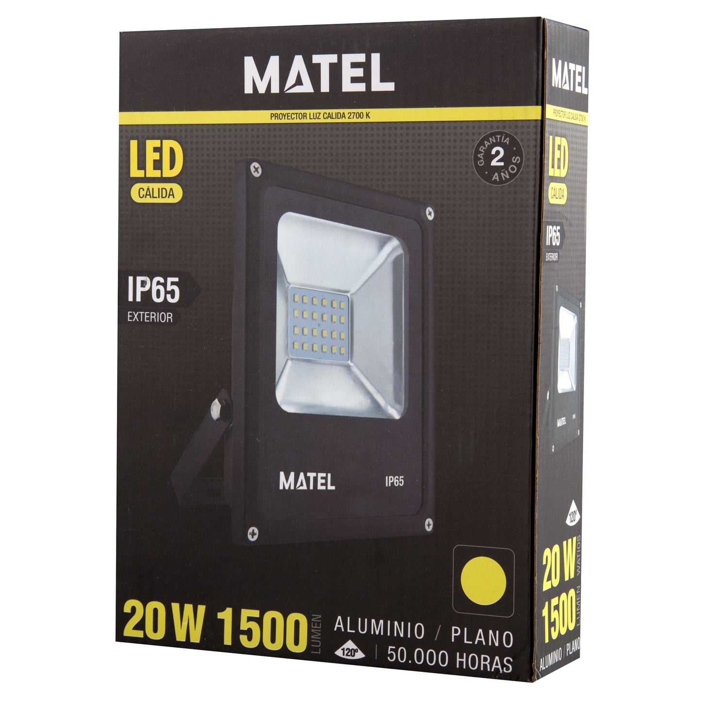BLACK FLAT ALUMINUM LED SPOTLIGHT 10W 20W 30W 50W 70W 100W 150W 200W IP65 230V AC