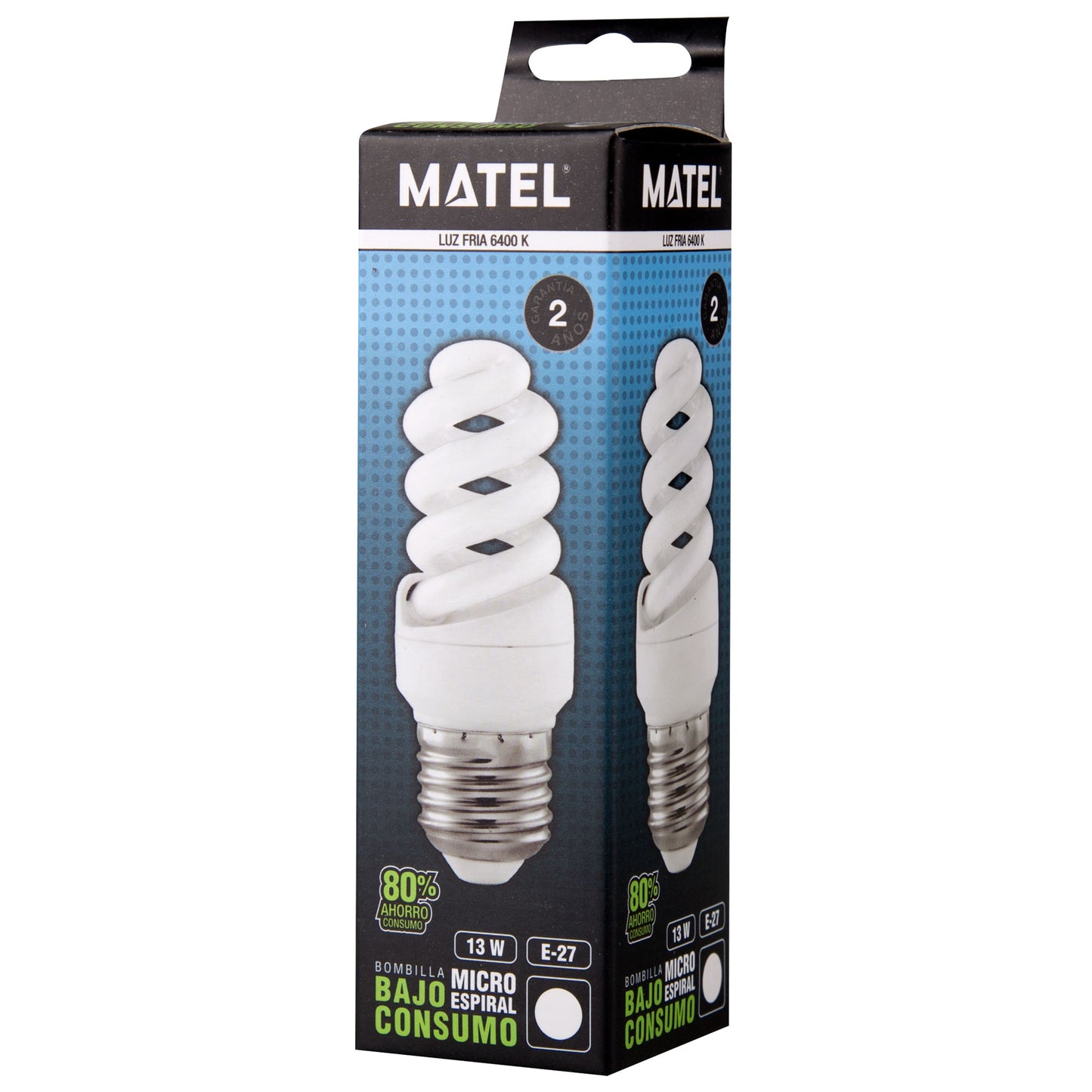 LAMPE E27 CFL MICRO SPIRALE 9W 11W 13W 15W 20W 25W 30W LUMIÈRE FROIDE / LUMIÈRE CHAUDE