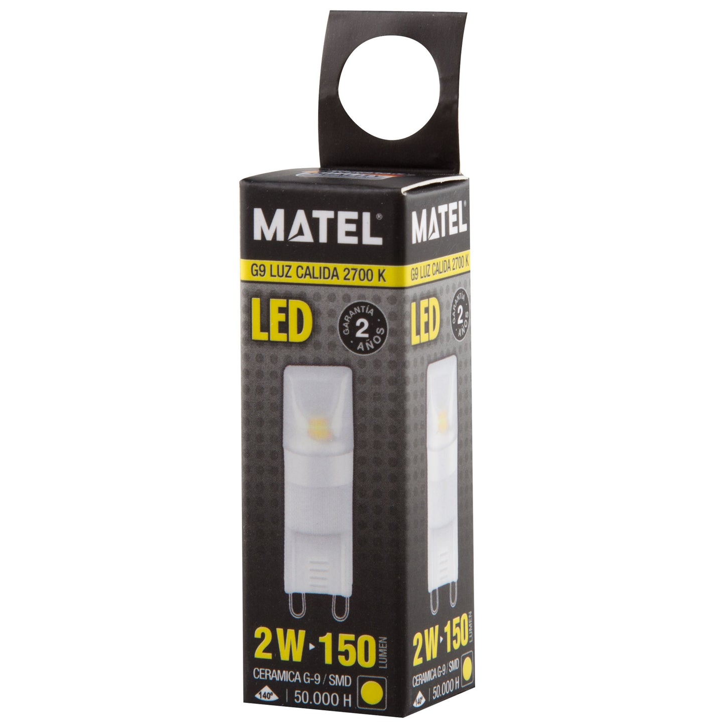 LAMPADA LED G9 2W 3W 4W 5W 230V AC