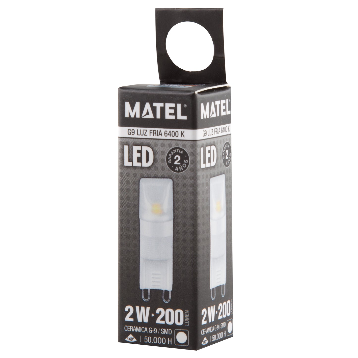 LAMPADA LED G9 2W 3W 4W 5W 230V AC