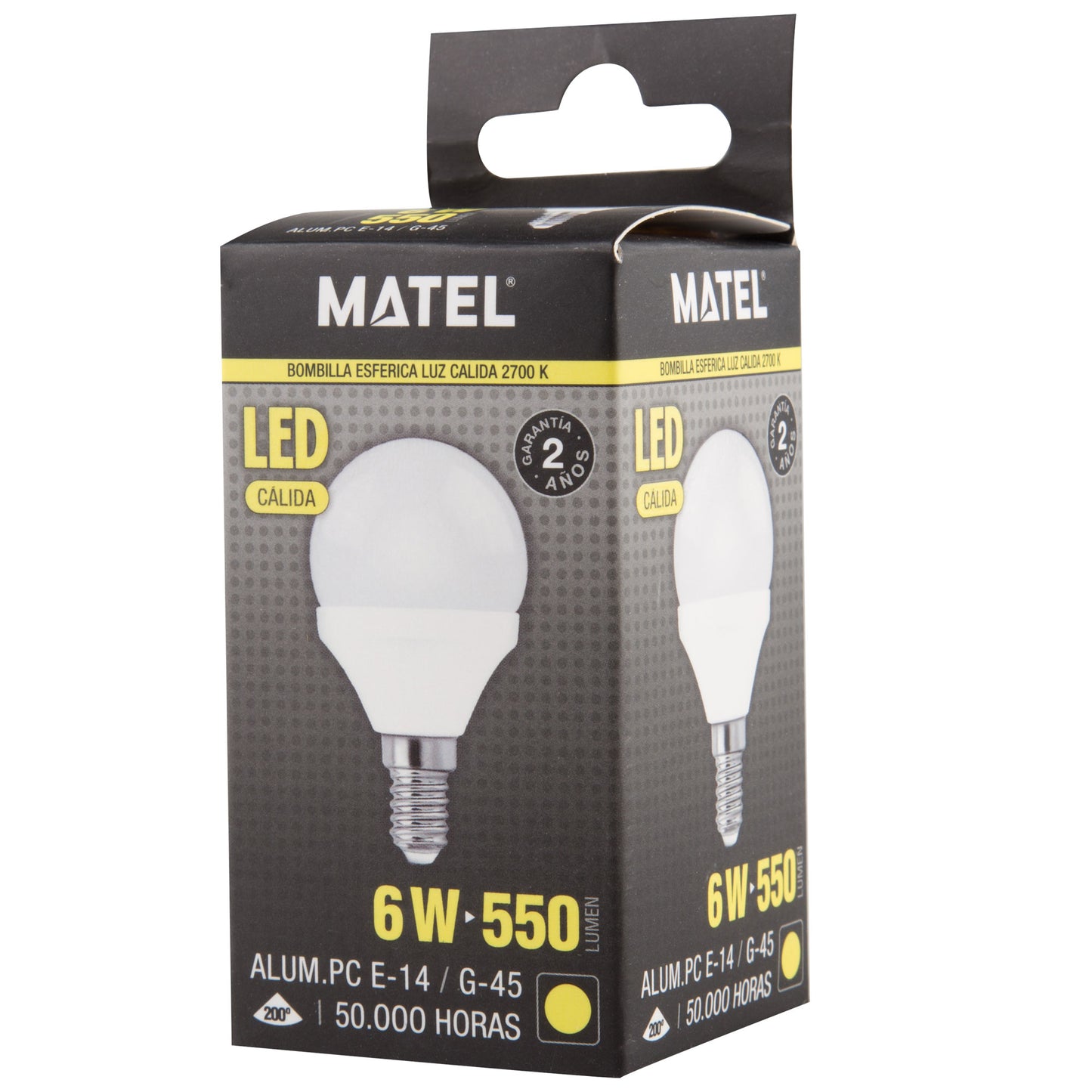 E27 E14 G45 200º 6400 K 4000 K 2700 K 3W 4W 5W 6W 7W 8W 230V AC