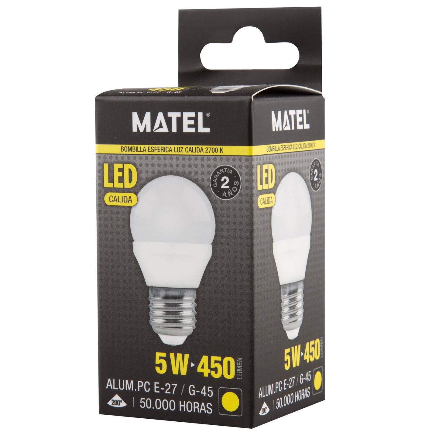 E27 E14 G45 200º 6400 K 4000 K 2700 K 3W 4W 5W 6W 7W 8W 230V AC