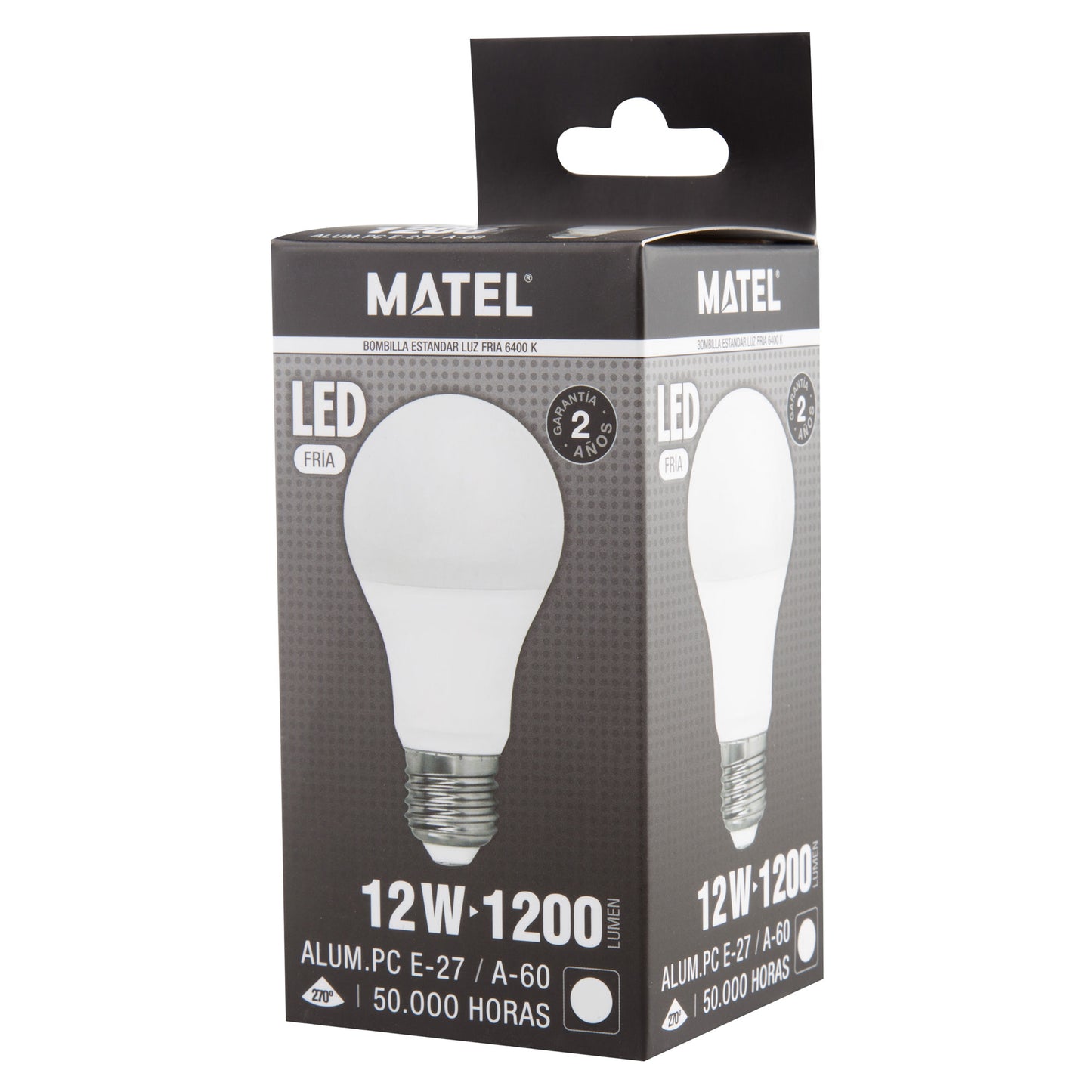E27 LAMPADA LED NORMAL 270º A60 A120 4W-30W ATE 100LM/W 230V AC