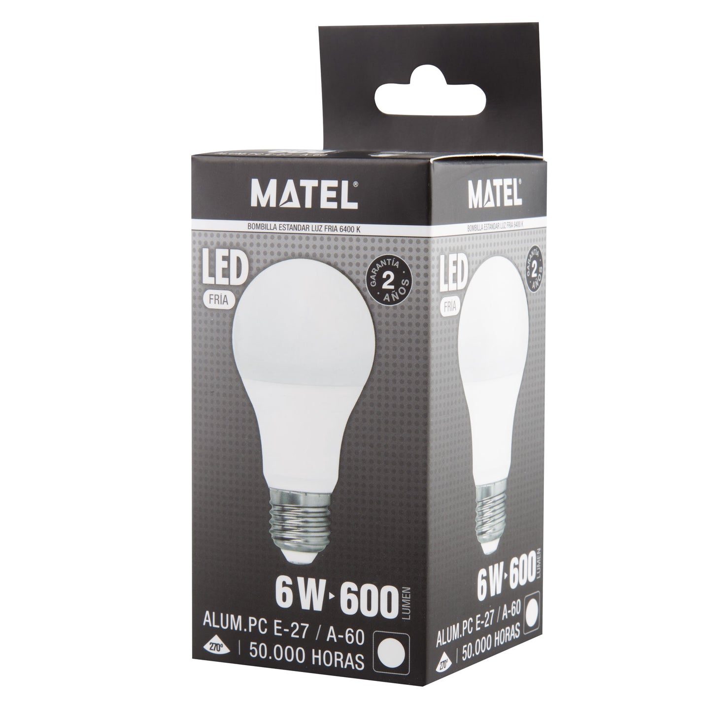 E27 LAMPADA LED NORMAL 270º A60 A120 4W-30W ATE 100LM/W 230V AC