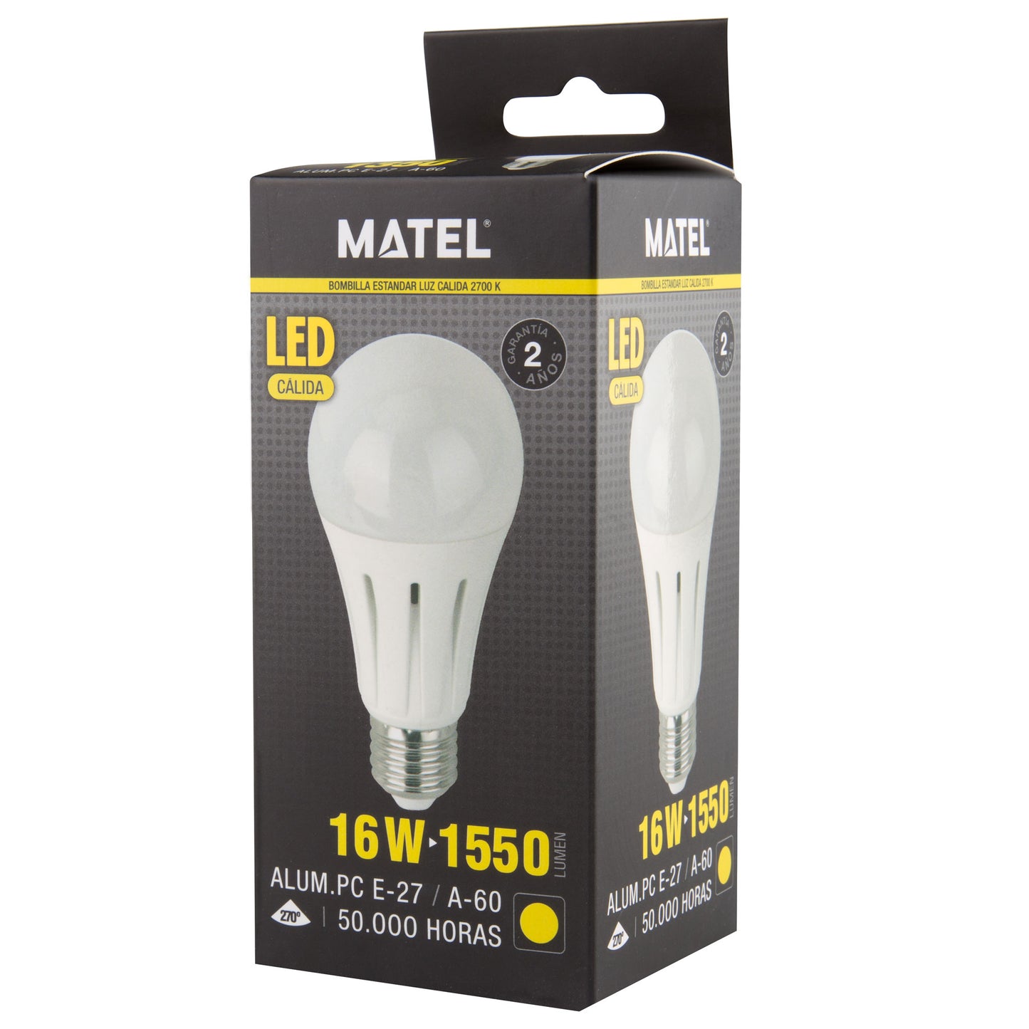 LAMPADA LED E27 270º A60 A70 A80 10W 12W 14W 16W 18W 20W 24W 230V PREMIUM