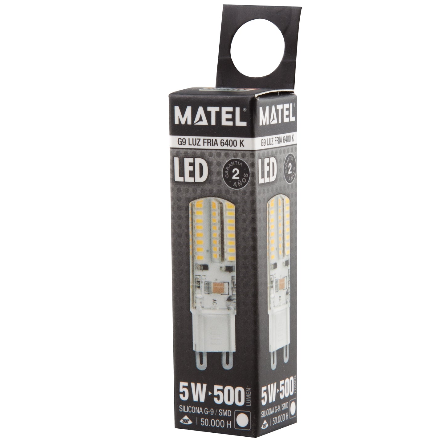 LAMPADA LED G9 2W 3W 4W 5W 230V AC