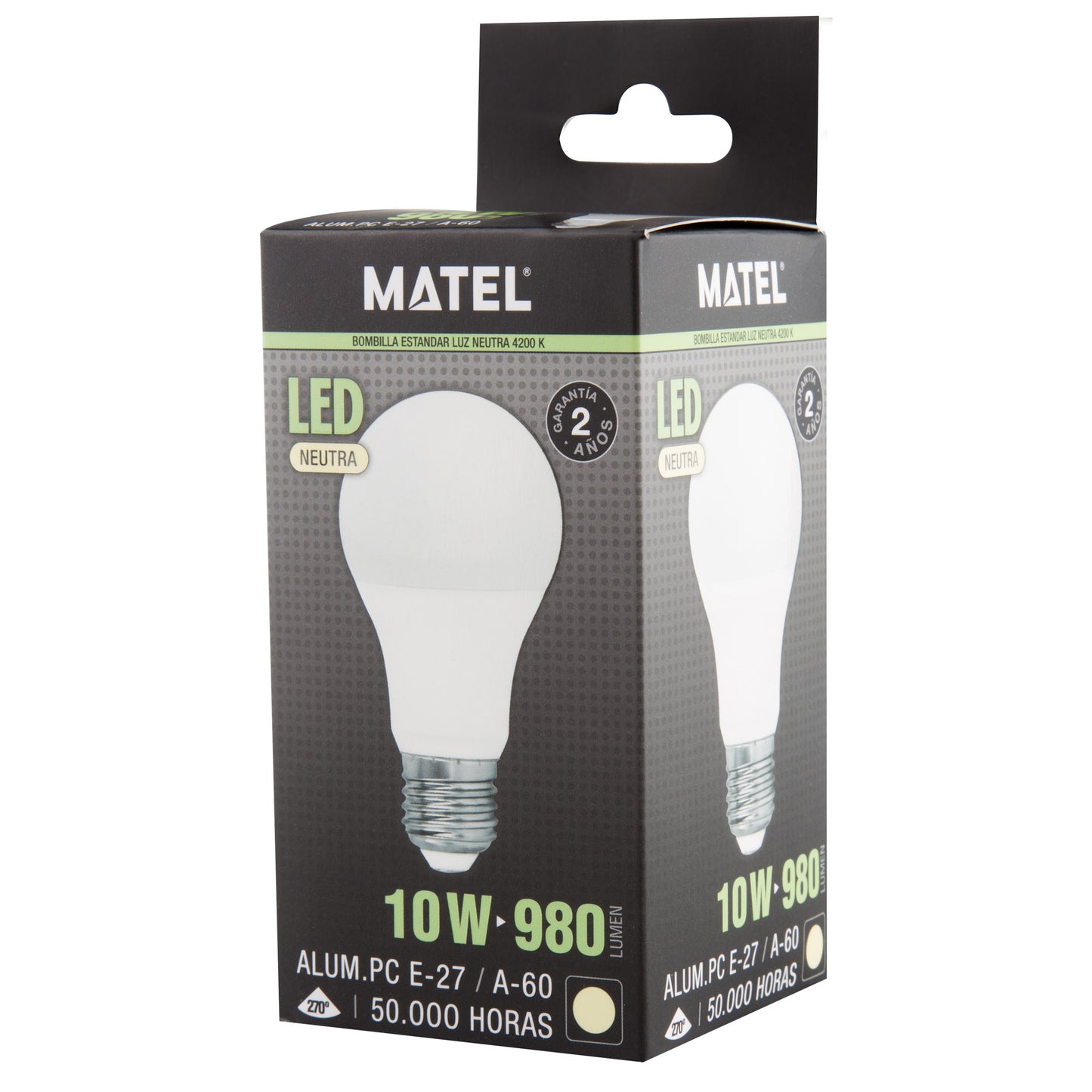 E27 LAMPADA LED NORMAL 270º A60 A120 4W-30W ATE 100LM/W 230V AC