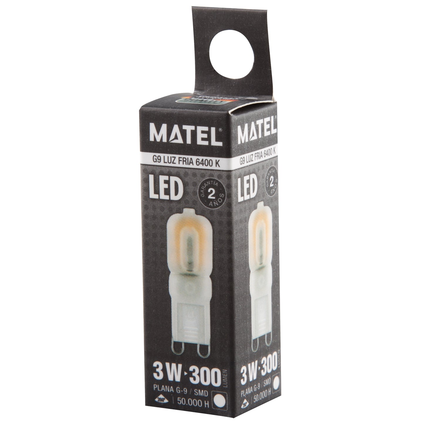 LAMPADA LED G9 2W 3W 4W 5W 230V AC