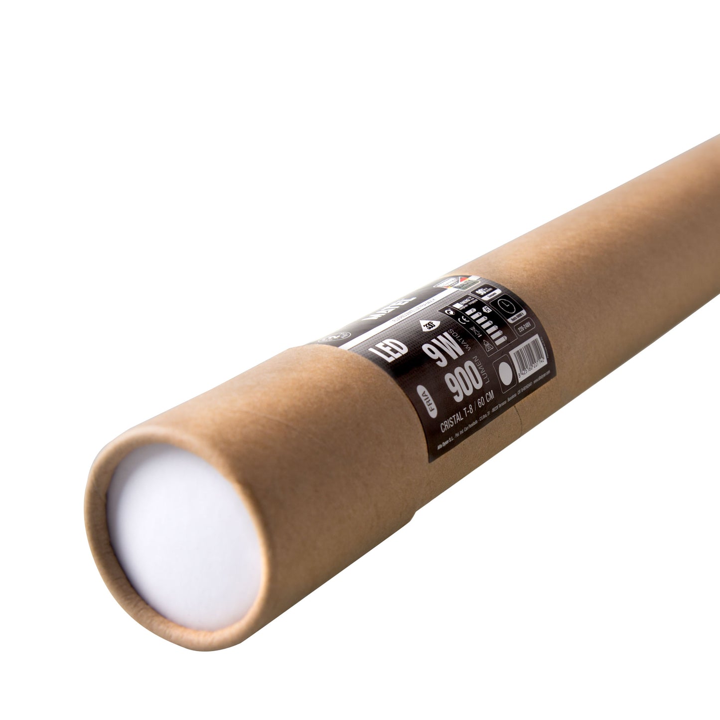 LAMPE TUBE CRISTAL LED T8 330º 0.6M 0.9M 1.2M 1.5M AVEC STARTER LED 230V AC