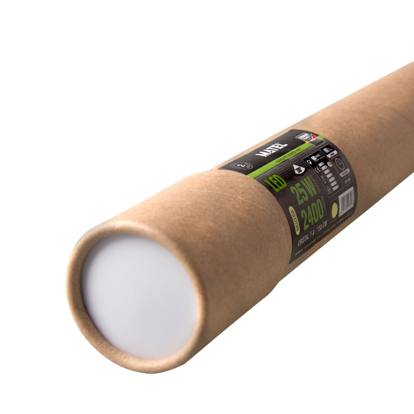 LAMPE TUBE CRISTAL LED T8 330º 0.6M 0.9M 1.2M 1.5M AVEC STARTER LED 230V AC
