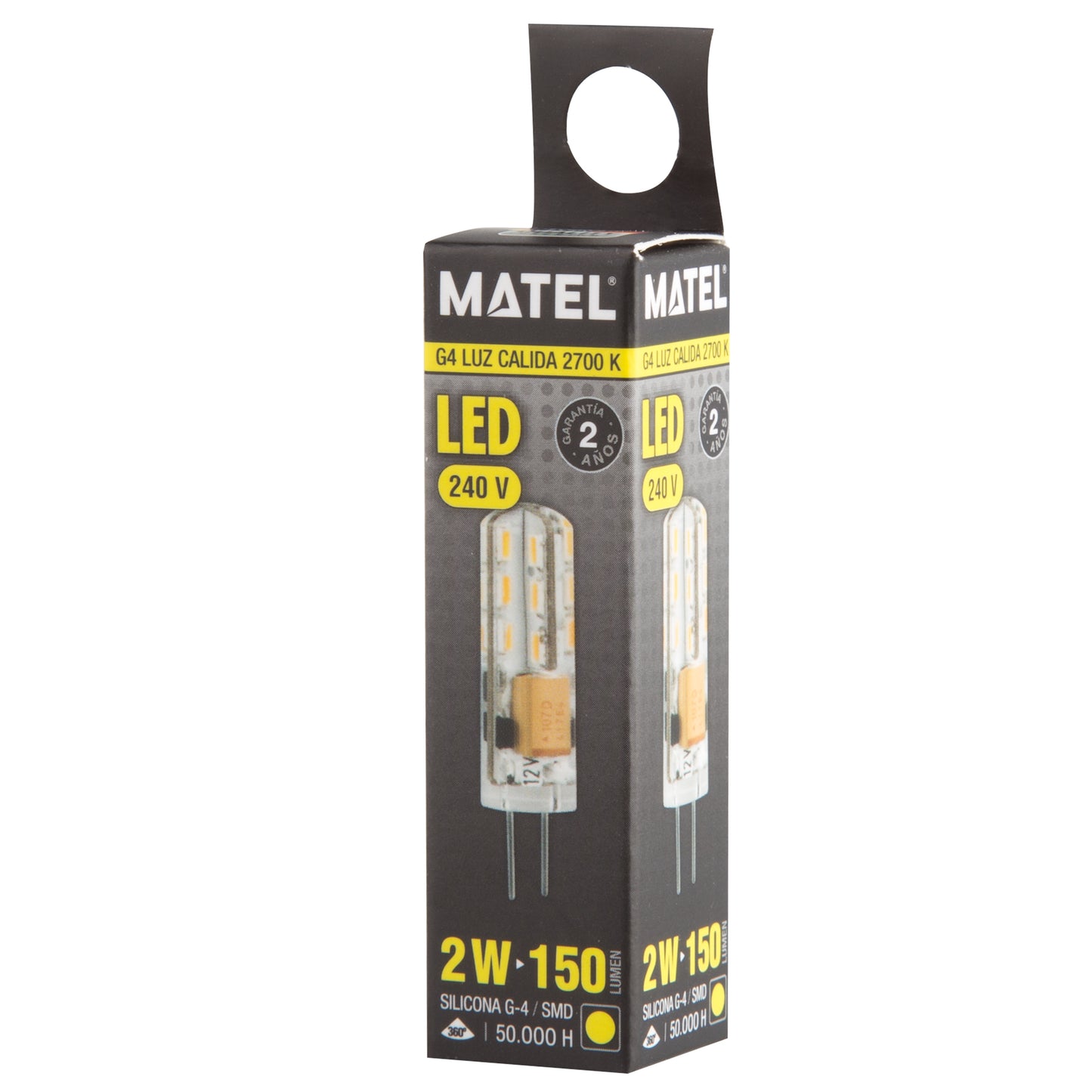 LAMP LED G4 2W SILICONE 230V AC