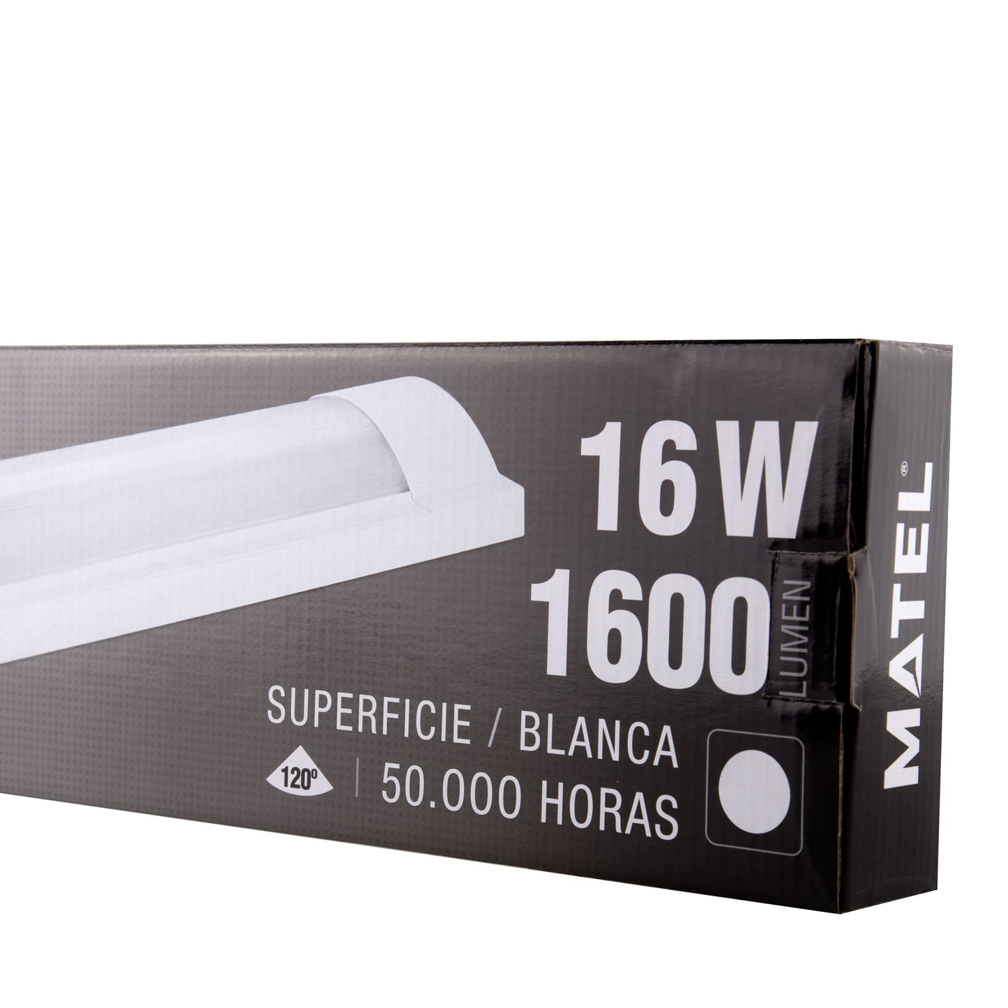 ARMURE LED INTÉGRÉE 16W 32W NORMALE IP20 120º 230V AC