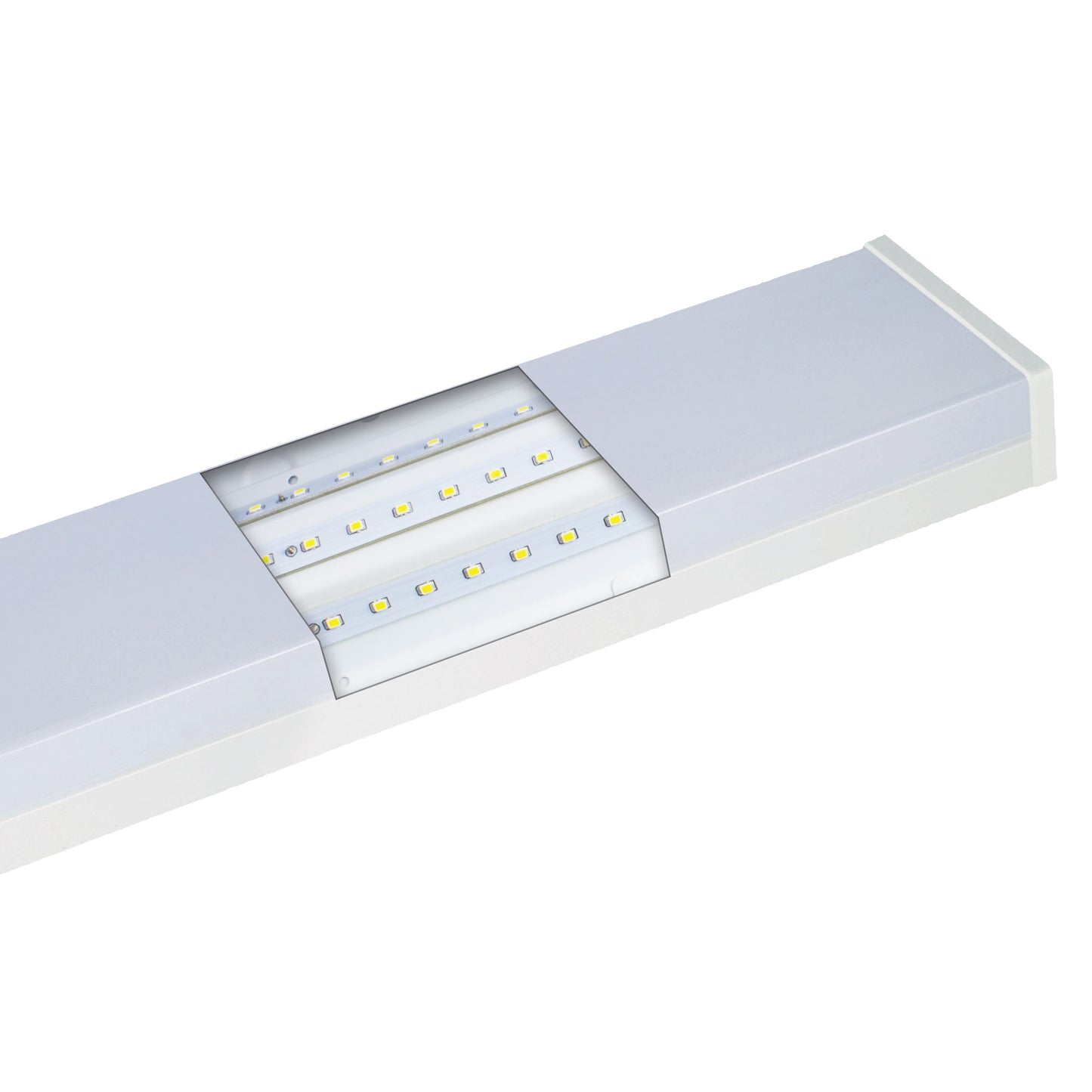 ARMADURA LED RECTANGULAR 24W 600MM 48W 1200MM 120º IP20 230V