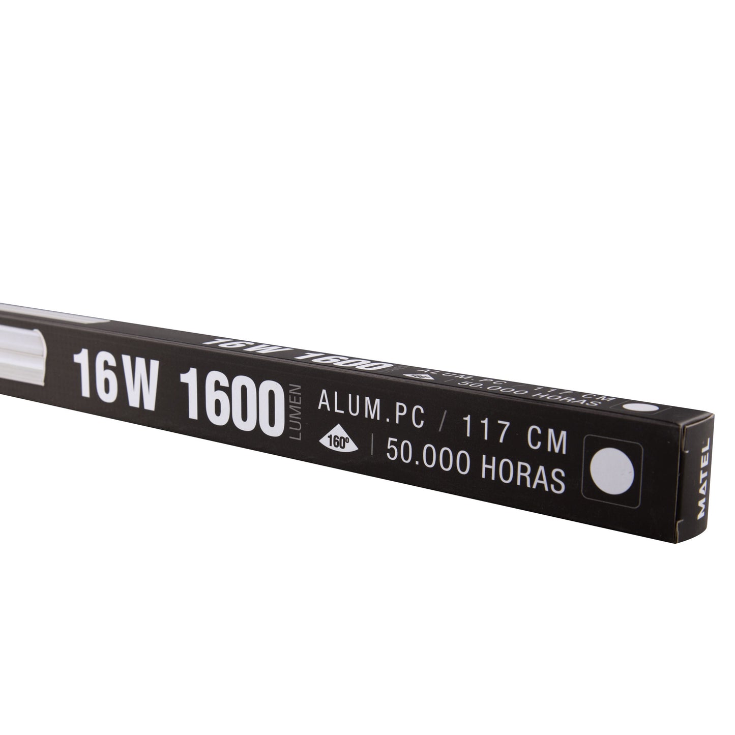 RÈGLE LED INTÉGRÉE 6W 9W 13W 16W ARGENT T5 IP20 160º 230V AC