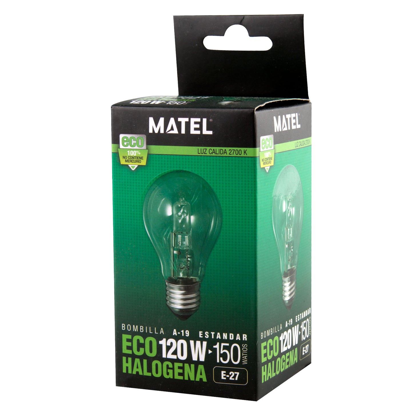 LAMPE HALOGÈNE ECO E27 28W 42W 70W 100W TRANSPARENTE 125 / 230 V AC