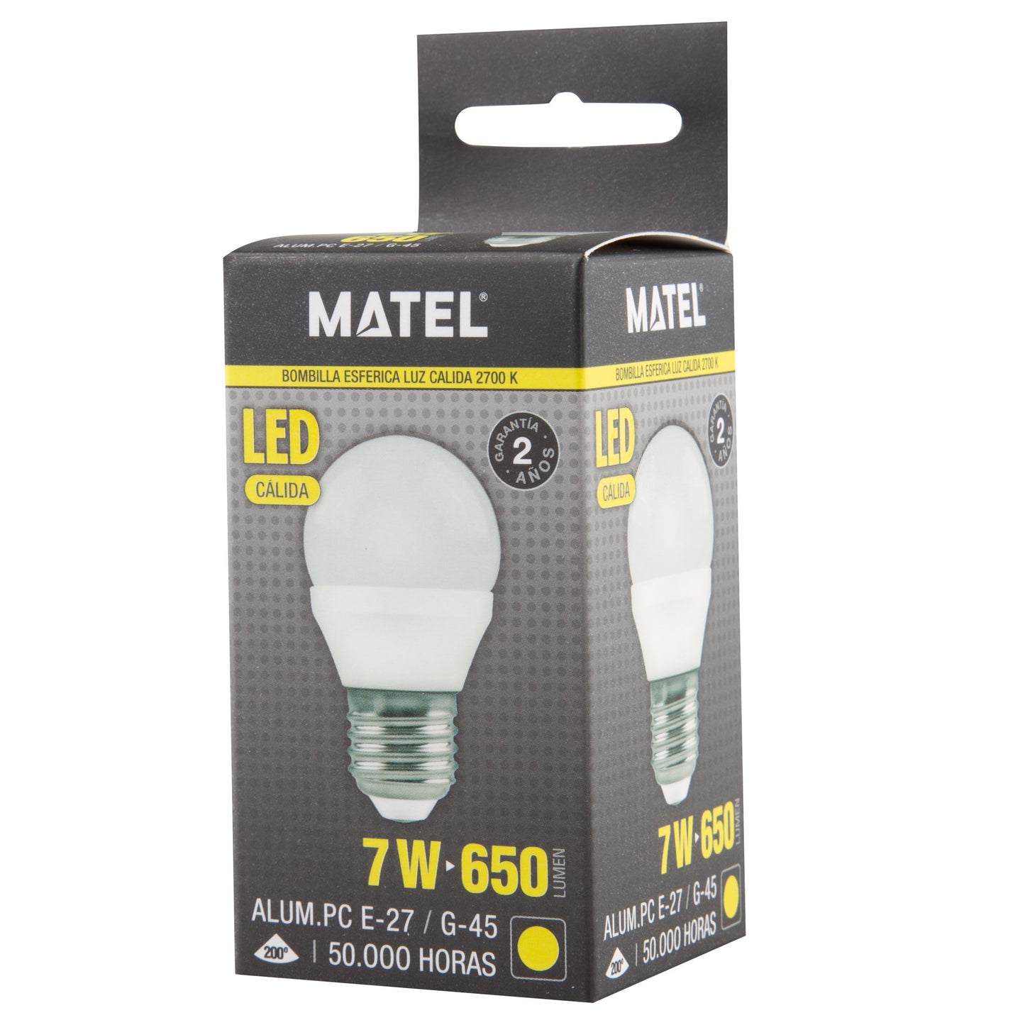 E27 E14 G45 200º 6400 K 4000 K 2700 K 3W 4W 5W 6W 7W 8W 230V AC