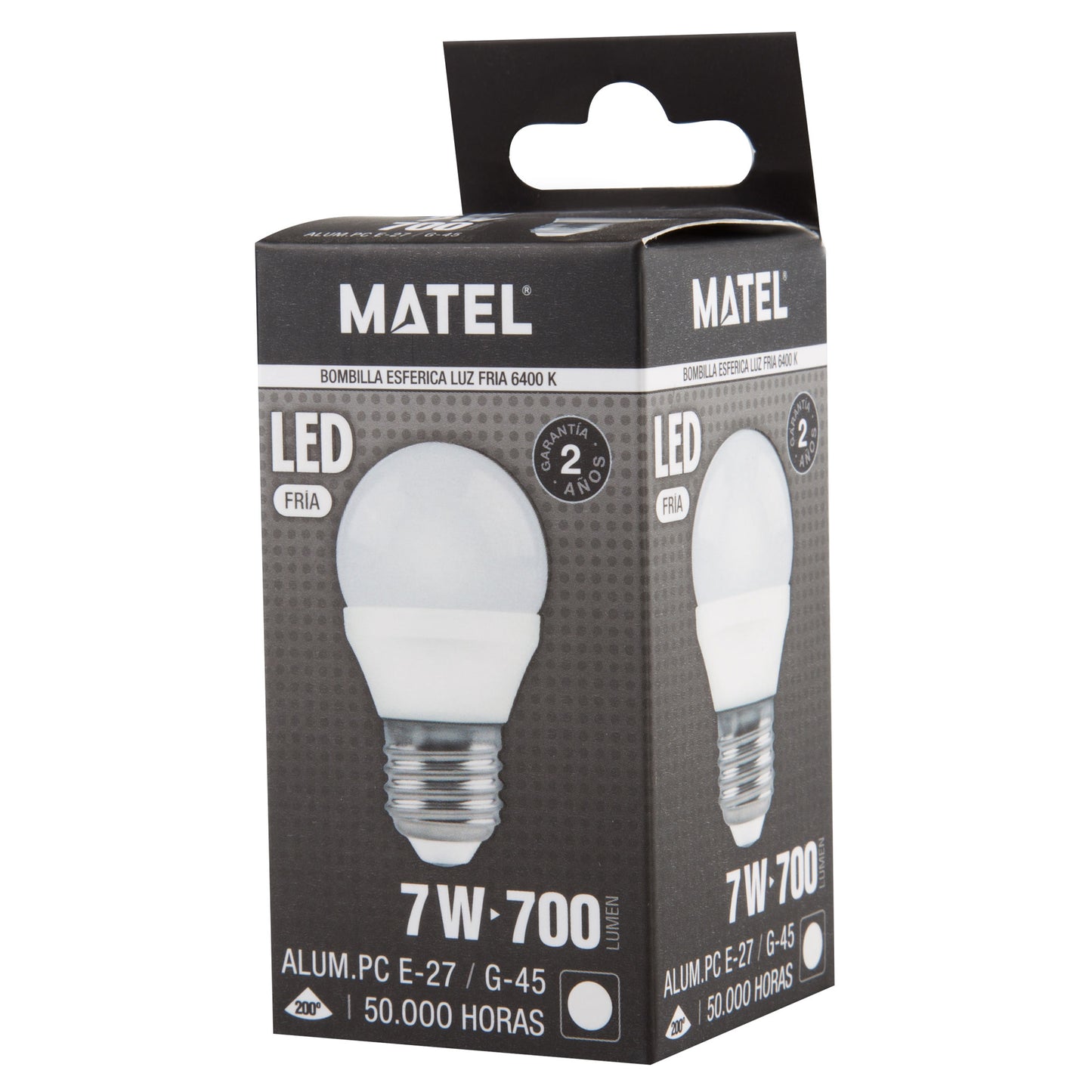 E27 E14 G45 200º 6400 K 4000 K 2700 K 3W 4W 5W 6W 7W 8W 230V AC