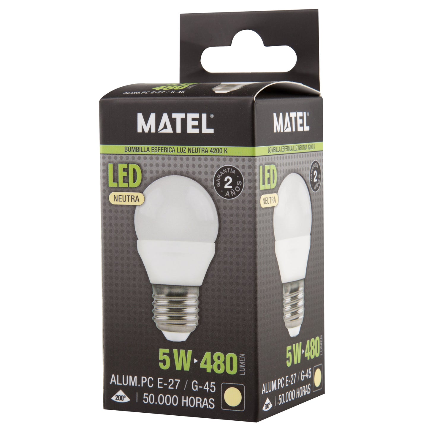 E27 E14 G45 200º 6400 K 4000 K 2700 K 3W 4W 5W 6W 7W 8W 230V AC