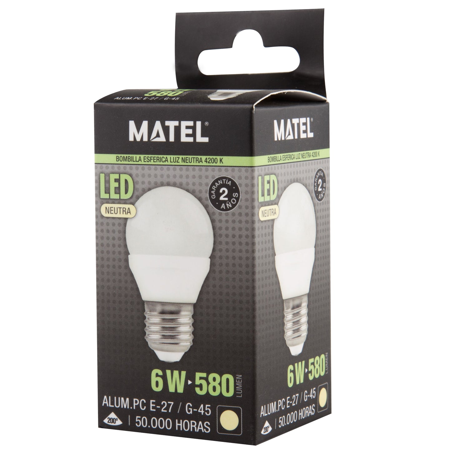 E27 E14 G45 200º 6400 K 4000 K 2700 K 3W 4W 5W 6W 7W 8W 230V AC