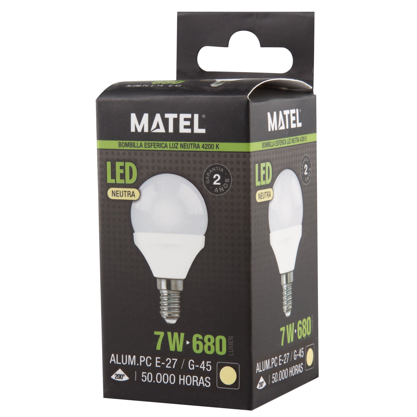 E27 E14 G45 200º 6400 K 4000 K 2700 K 3W 4W 5W 6W 7W 8W 230V AC