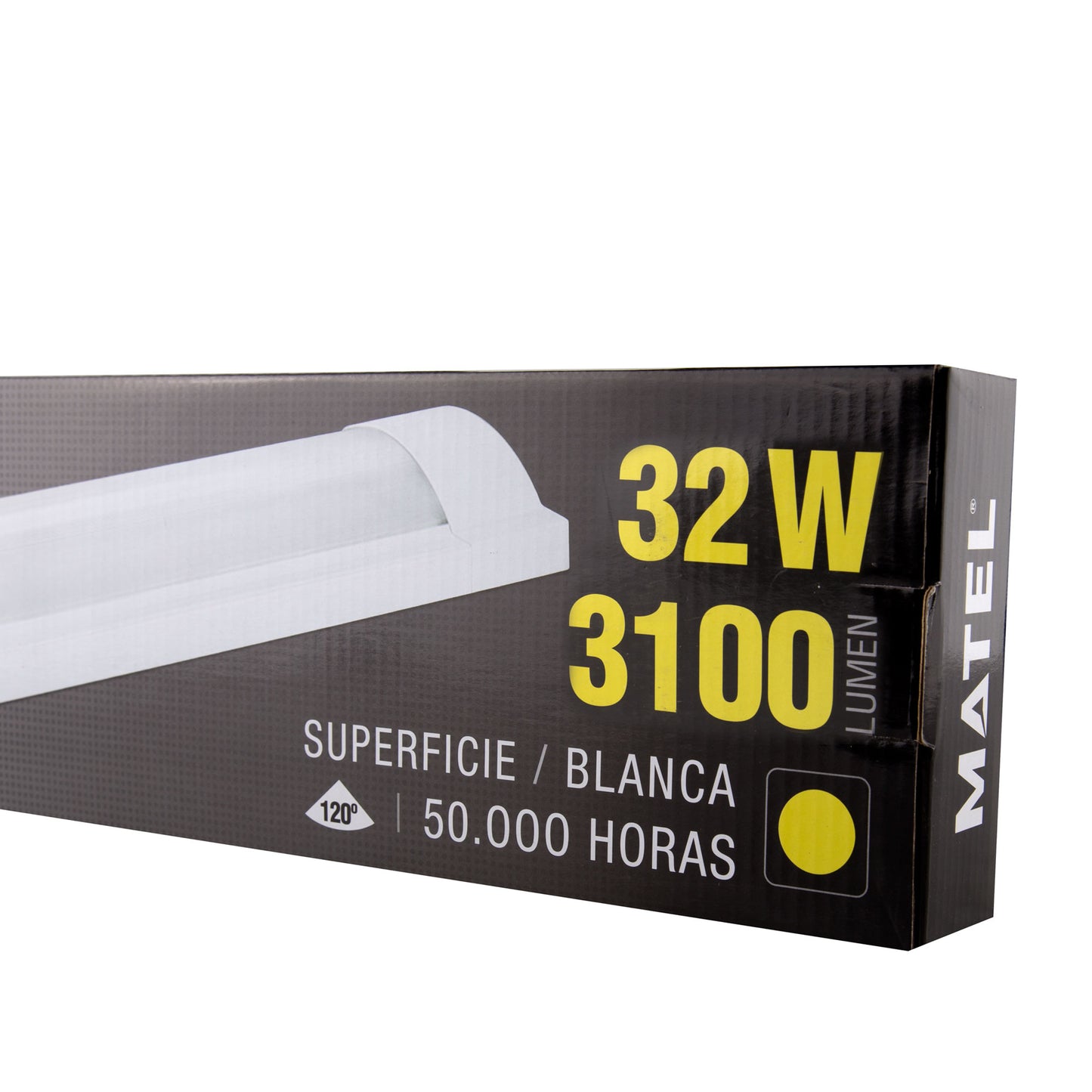 ARMURE LED INTÉGRÉE 16W 32W NORMALE IP20 120º 230V AC
