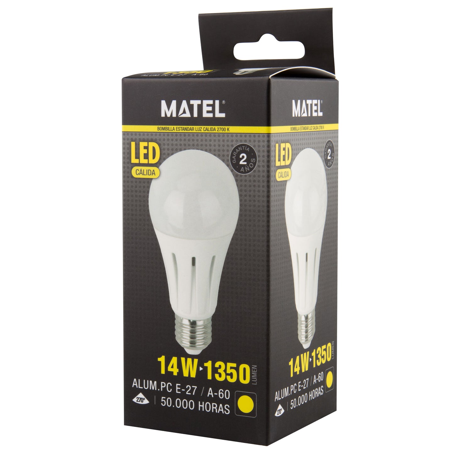 LAMPADA LED E27 270º A60 A70 A80 10W 12W 14W 16W 18W 20W 24W 230V PREMIUM