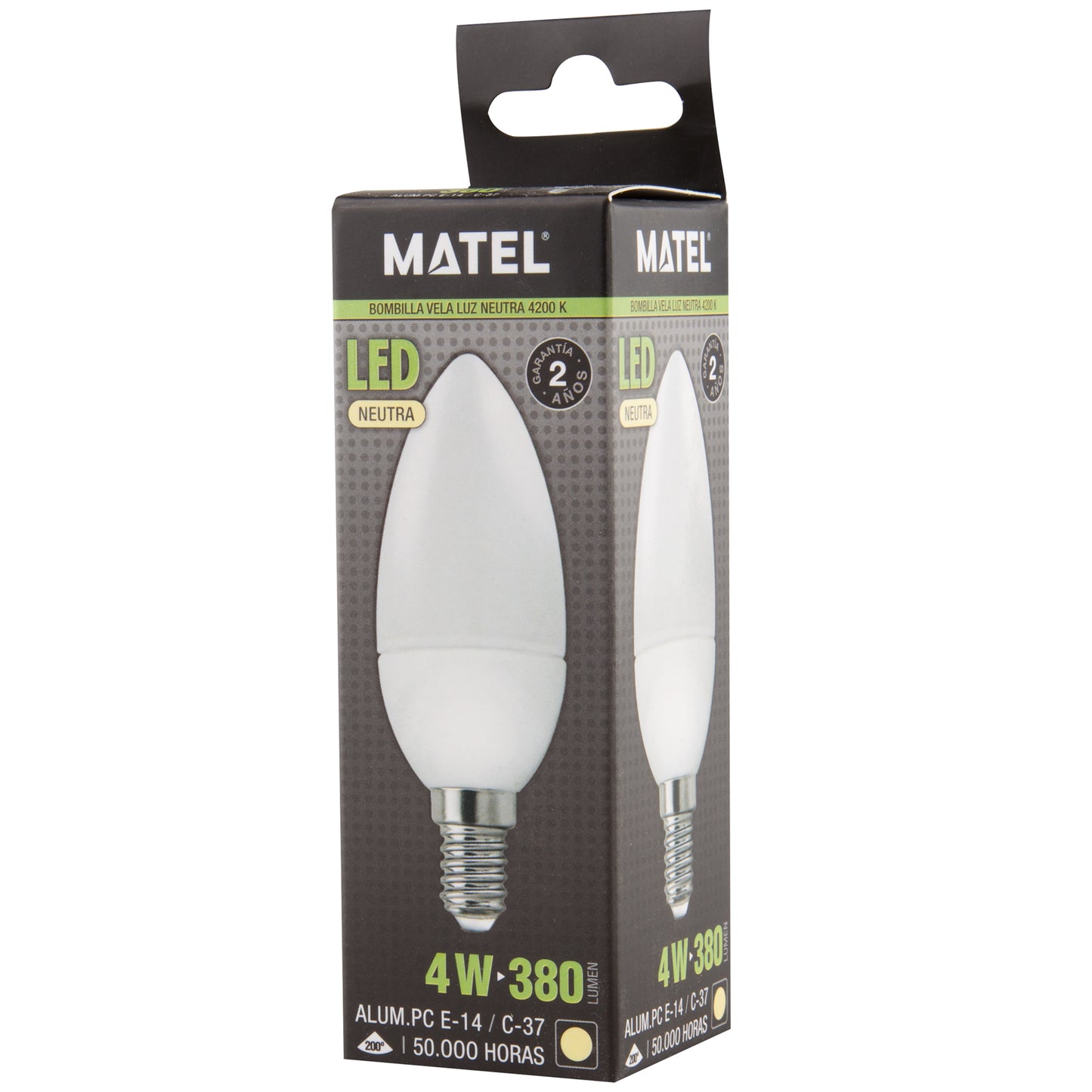 LAMPADA LED VELA E14 E27 DE 3W ATE 8W LUZ FRIA / NEUTRA / QUENTE C37 200º 230V AC
