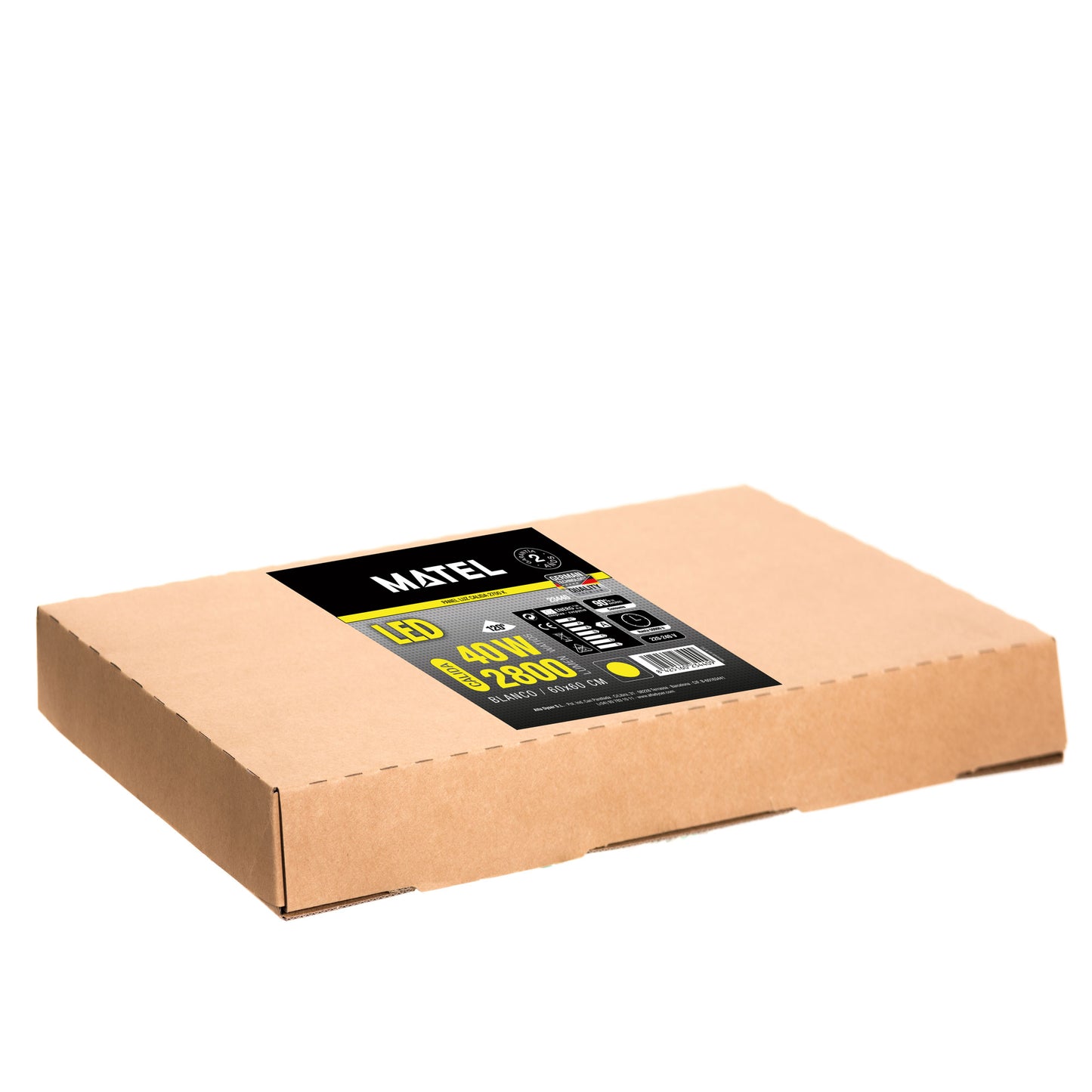 PHILIPS ALUMINUM LED PANEL 60x60CM 1CM HEIGHT 230V AC