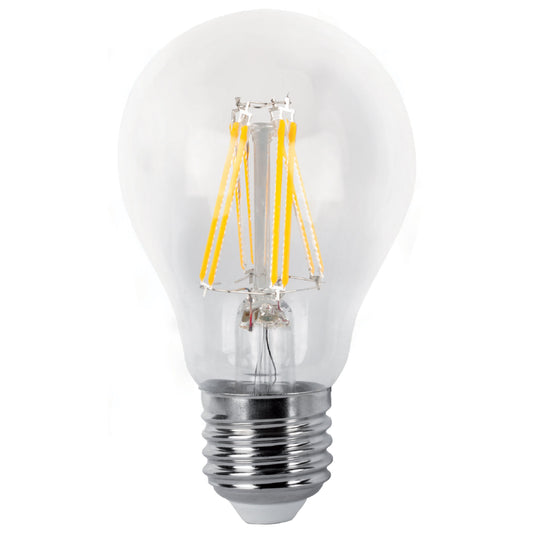 LAMPADA LED E27 4W 6W 8W 10W A60 A70 FILAMENTO 360º 100LM W 230V AC