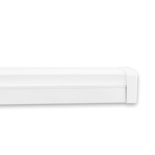 COUVERCLE CARRÉ INTÉGRÉ RÈGLE LED 18W 36W IP20 120º T8 230V AC