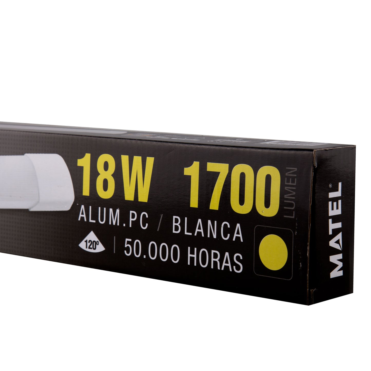 ARMADURA LED INTEGRADO 18W 36W BRANCA IP20 120º 230V AC