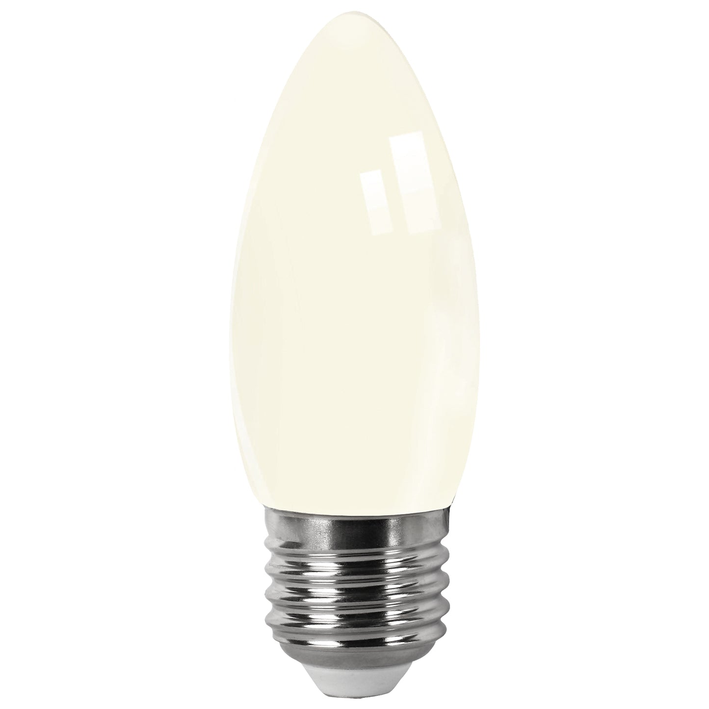 LAMPADA LED E27 E14 OPACA 2700 K 6400 K VELA FILAMENTO 360º C37 230V AC