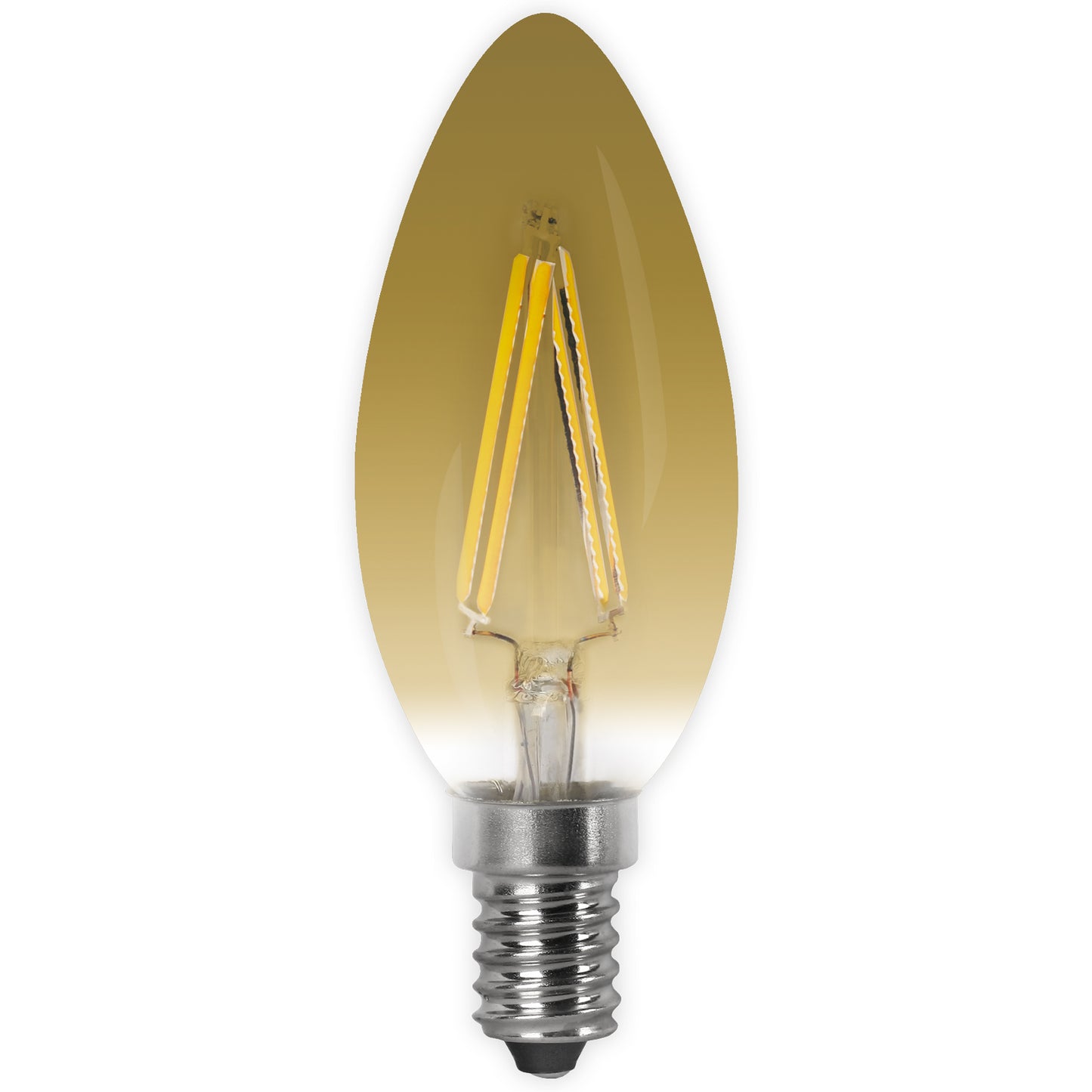 LED LAMP E14 E27 4W 2200 K VINTAGE FILAMENT 360º 230V AC