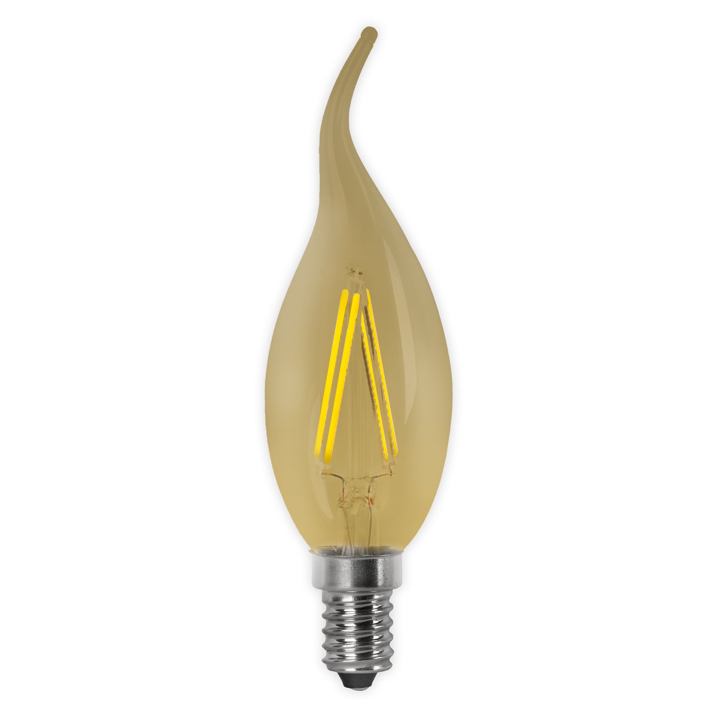LED LAMP E14 E27 4W 2200 K VINTAGE FILAMENT 360º 230V AC