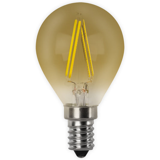 LED LAMP E14 E27 4W 2200 K VINTAGE FILAMENT 360º 230V AC